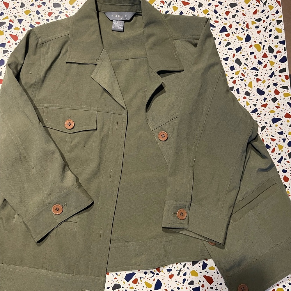 Koret Women's Green Utility Jacket